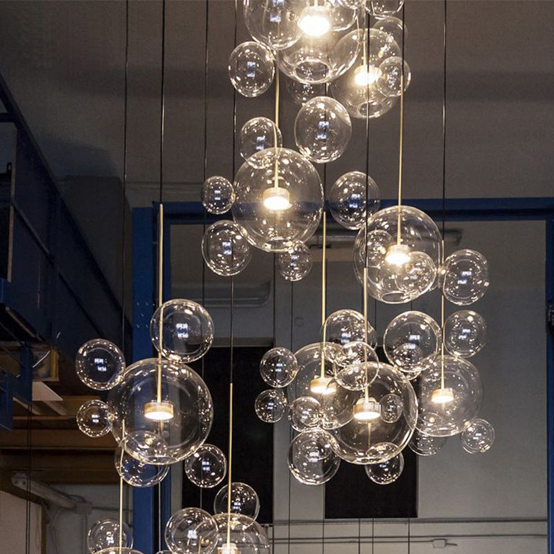 Store Commercial Glass Bubble Light, 
Bubble Pendant Light for Restaurant