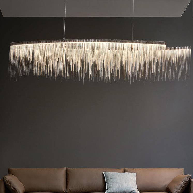 Tassel Chandelier, Pendant Light for Dining Room