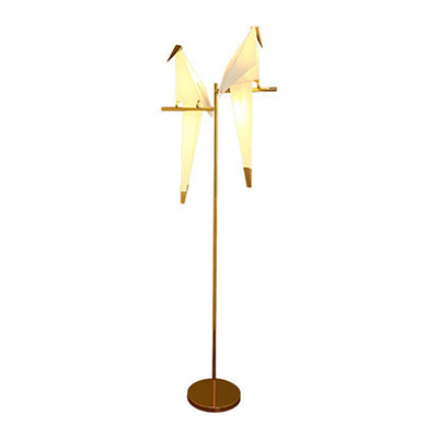 Thousand Paper Cranes Modern Floor Lamp, Bedroom Light, Dining Room Light