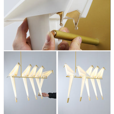 Thousand Paper Cranes Pendant Light, Dining Room Light, Living Light