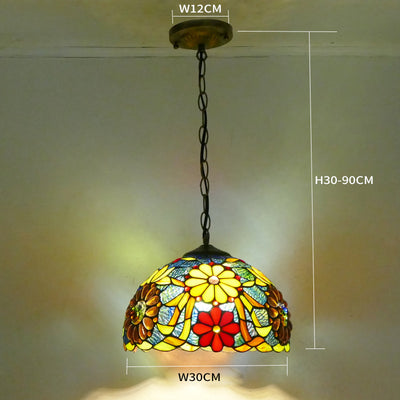 Tiffany Lamp, Glass Pendant Light, Bedroom Light