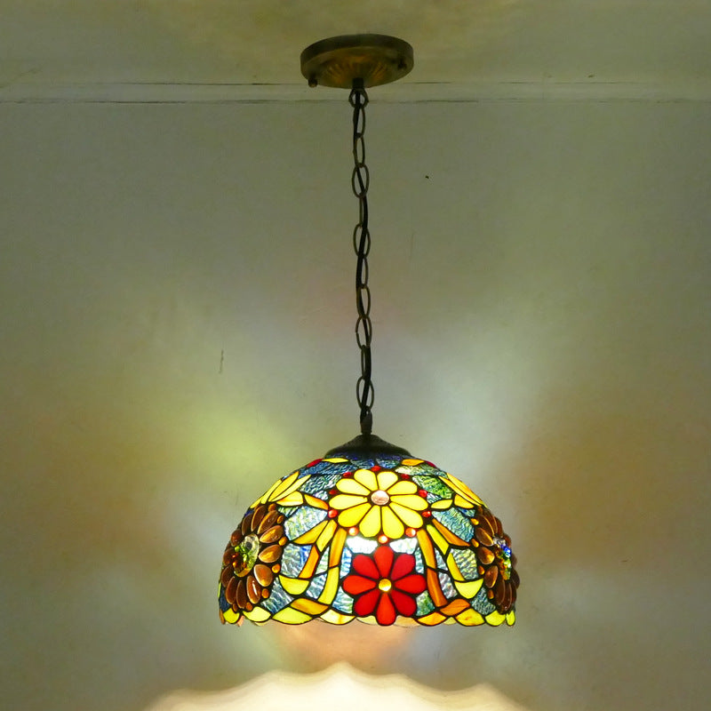 Tiffany Lamp, Glass Pendant Light, Bedroom Light