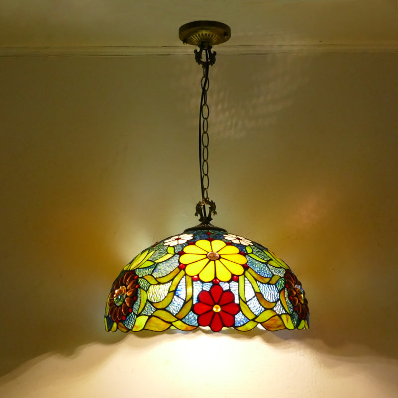 Tiffany Lamp, Glass Pendant Light, Bedroom Light