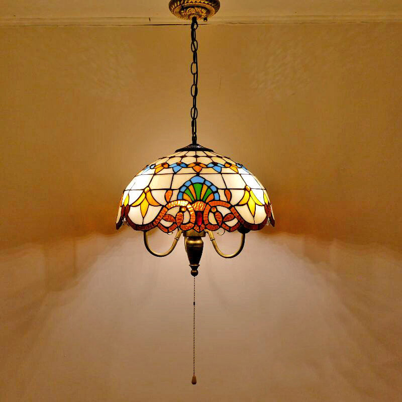 Tiffany Lamp, Glass Pendant Light, Dining Room Light