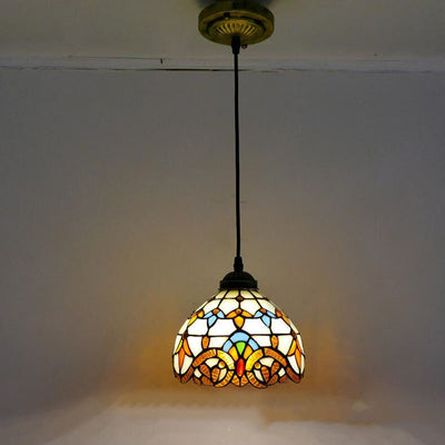 Tiffany Lamp, Retro Pendant Light, Bedroom Light