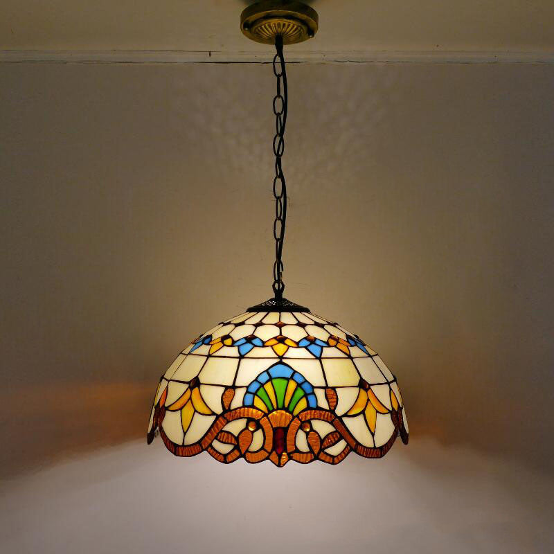 Tiffany Lamp, Retro Pendant Light, Bedroom Light