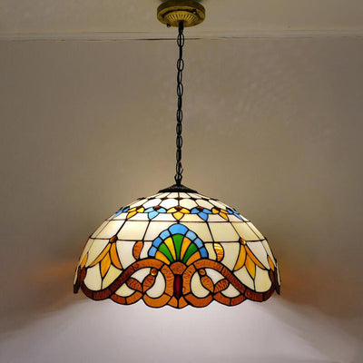 Tiffany Lamp, Retro Pendant Light, Bedroom Light