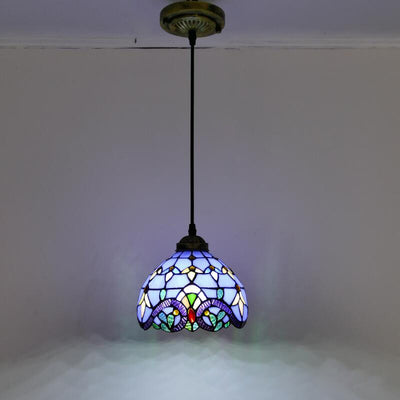 Tiffany Lamp, Retro Pendant Light, Bedroom Light