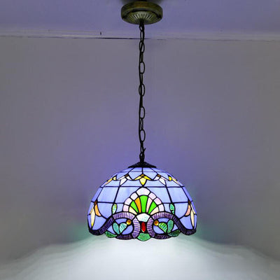 Tiffany Lamp, Retro Pendant Light, Bedroom Light