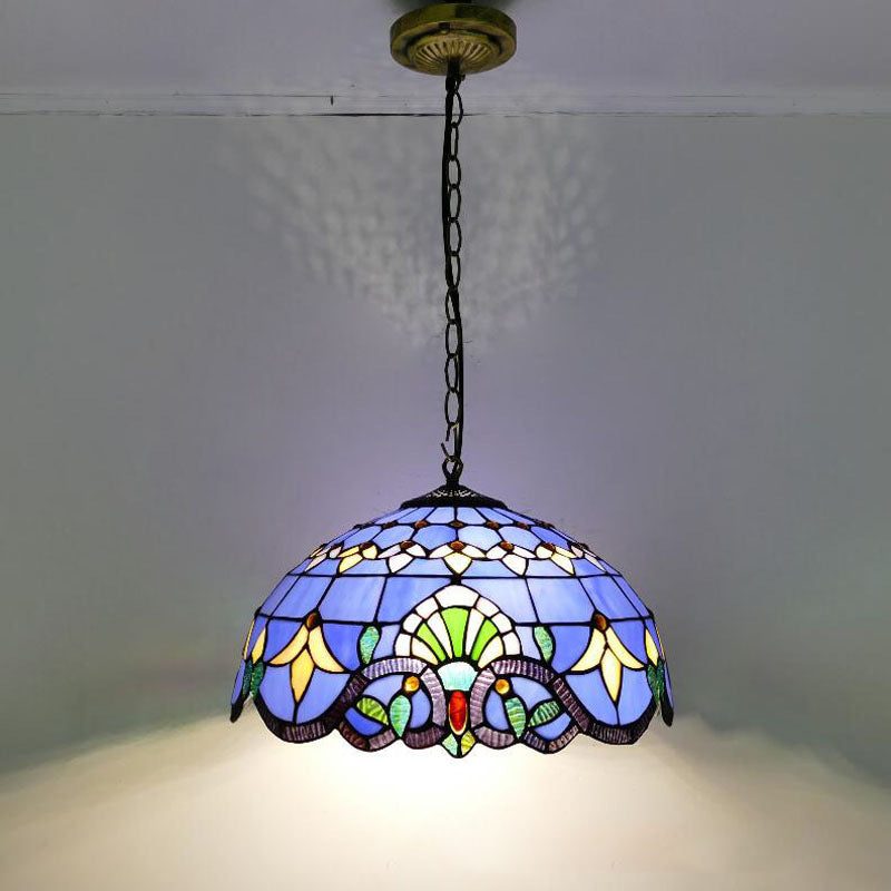 Tiffany Lamp, Retro Pendant Light, Bedroom Light