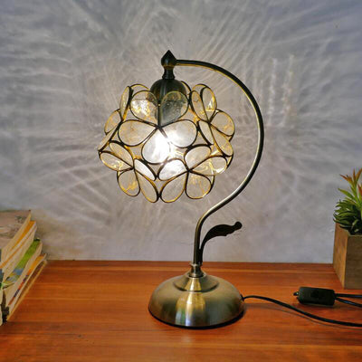 Tiffany Table Lamp, Retro Reading Light, Bedroom Light