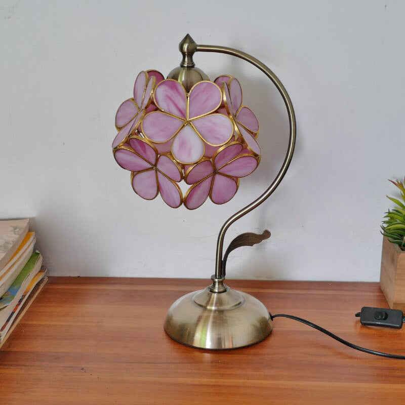 Tiffany Table Lamp, Retro Reading Light, Bedroom Light