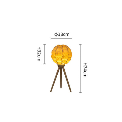 Tripod Floor Lamp, Rattan Living Room Light, Reading Light