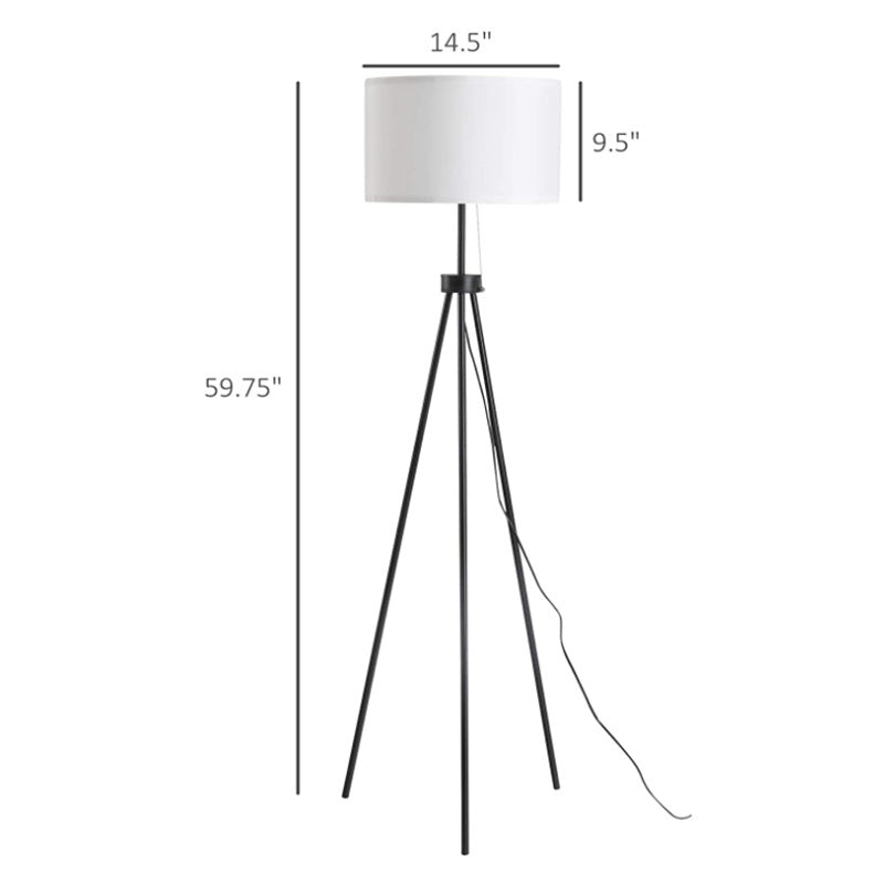 Tripod Floor Lamp for Living Room