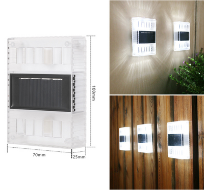 Up & Down Solar Wall Light - Set of 4