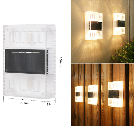 Up & Down Solar Wall Light - Set of 4