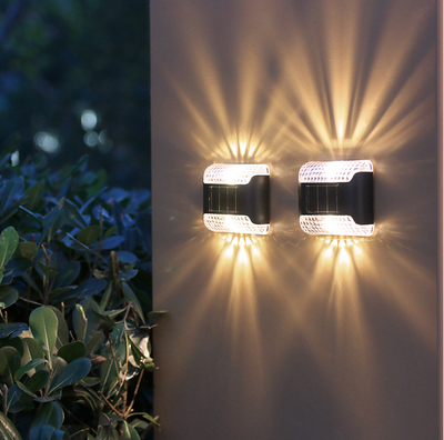 Up & Down Solar Wall Light - Set of 4