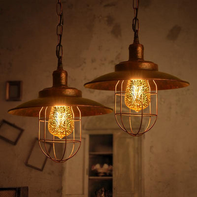 Vintage Hanging Light, Pendant for Living Room