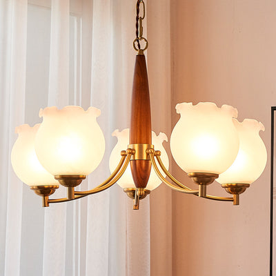 Vintage Pod Chandelier, Pendant Light for Living Room