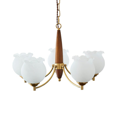 Vintage Pod Chandelier, Pendant Light for Living Room