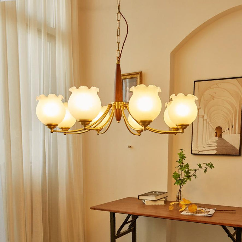 Vintage Pod Chandelier, Pendant Light for Living Room