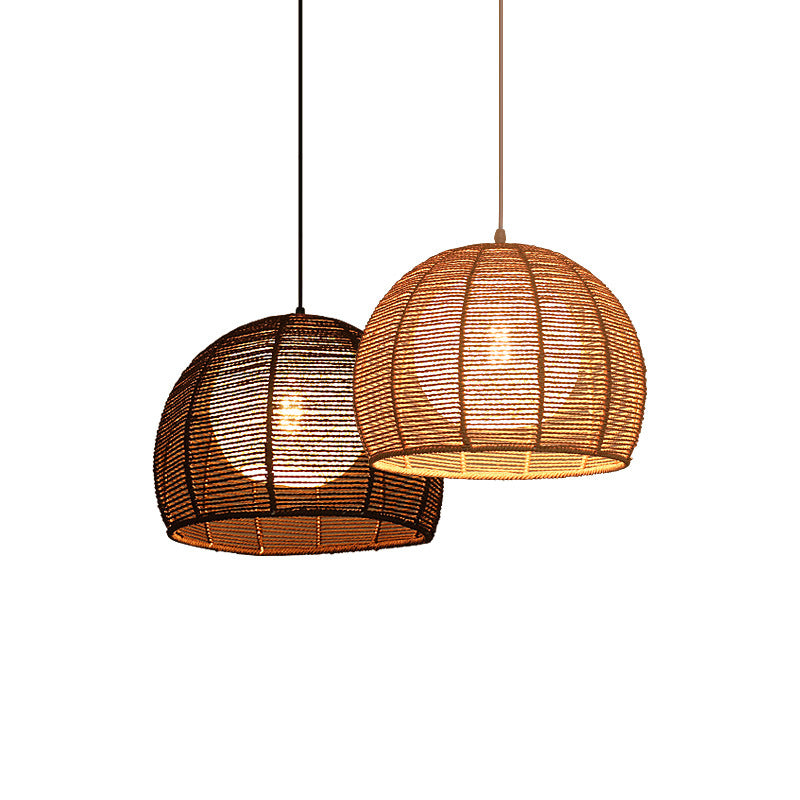 Vintage Rope Hanging Light, Pendant Light for Living Room