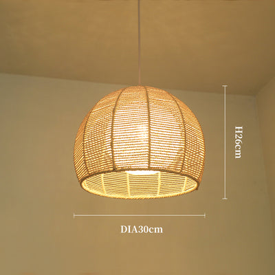 Vintage Rope Hanging Light, Pendant Light for Living Room