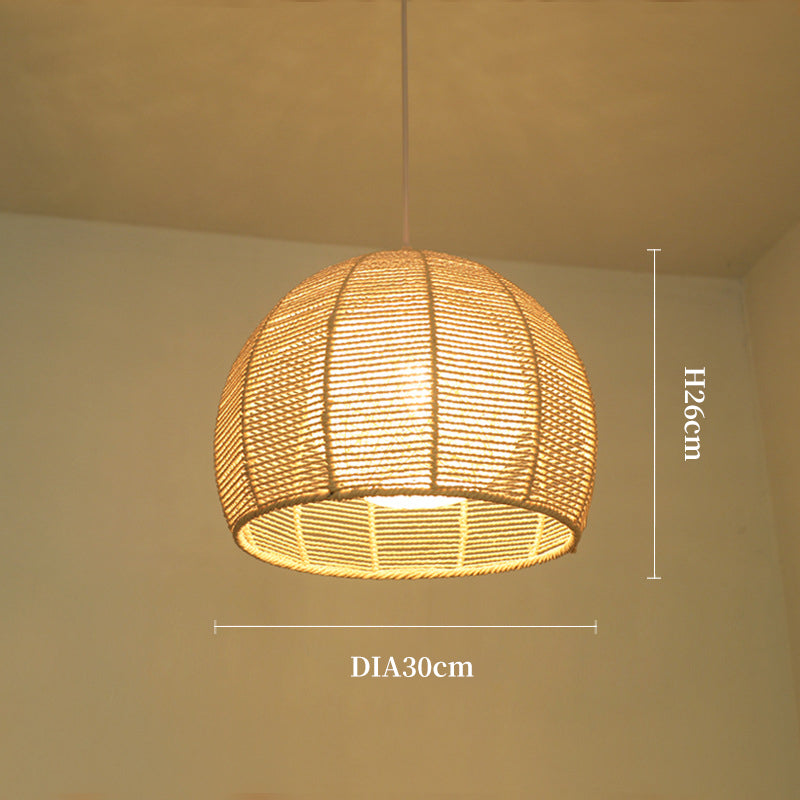 Vintage Rope Hanging Light, Pendant Light for Living Room