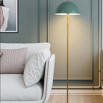 Viola Floor Lamp, White Floor Lamp, Green Floor Lamp