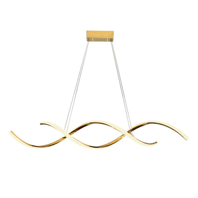 Wave Chandelier, Modern Pendant Light, Pendant for Dining Room