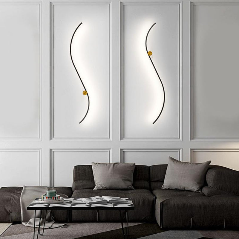 Wave Wall Light, Wall Light for Living Room, Wall Light for Bedroom