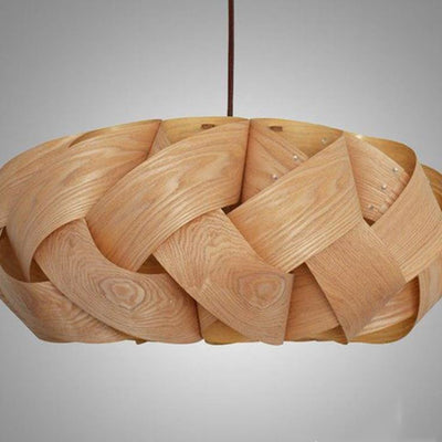 Wicker Pendant Light, Handmade Hanging Light for Living Room