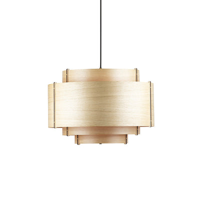 Wooden Vintage Hanging Light, Pendant Light for Living Room